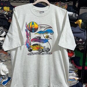 Vintage 80s Hot Rods Car Shirt Size Xl